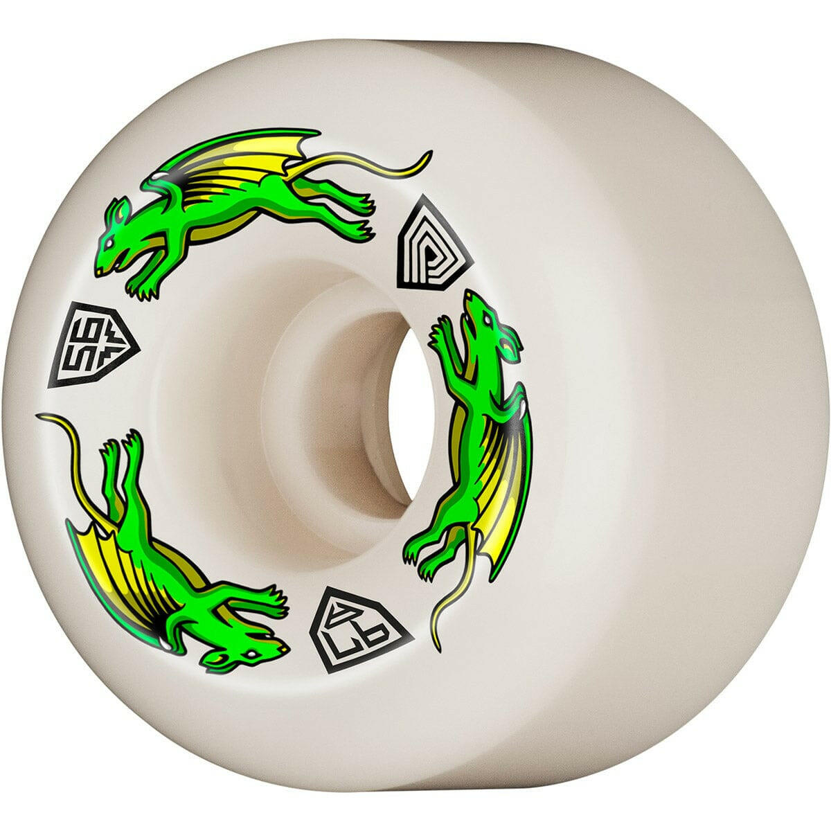 Powell Peralta - Nano Rats Dragon Formula 56MM X 39MM 97A Skateboard Wheels.