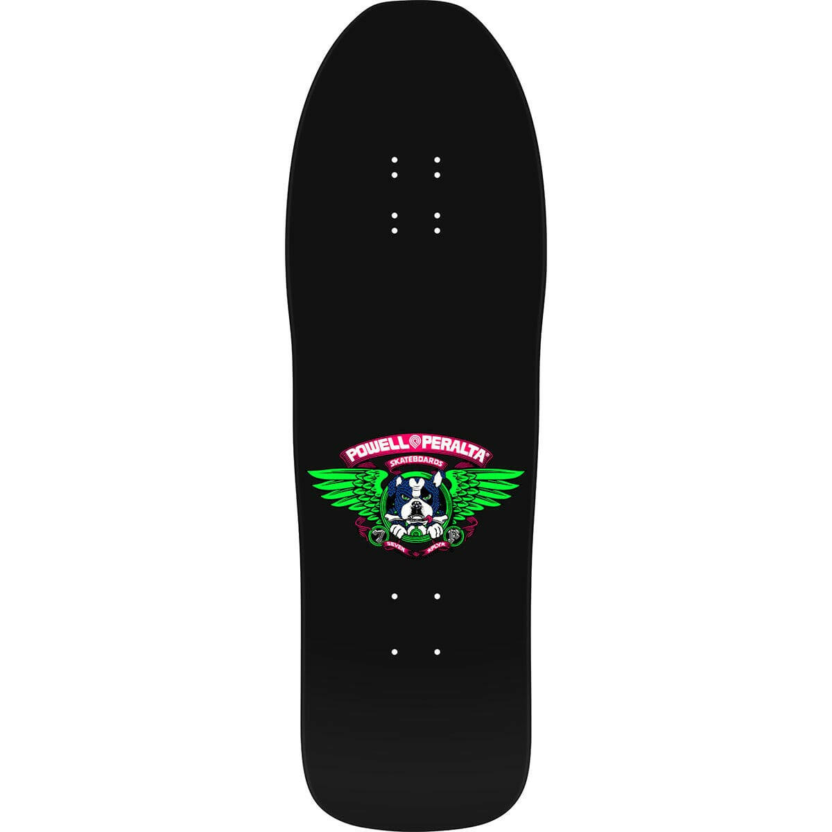 Powell Peralta - Frankie Hill Bulldog Black 10.0 Reissue Skateboard Deck.