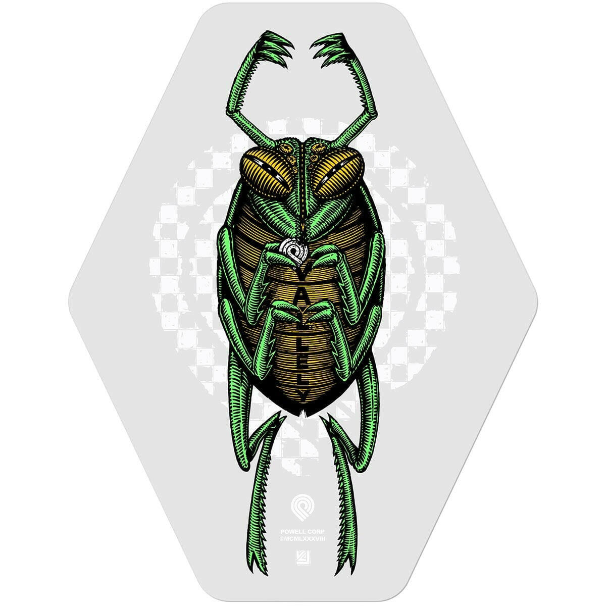 Powell Peralta - Mike Vallely Bug 4.5" Sticker.