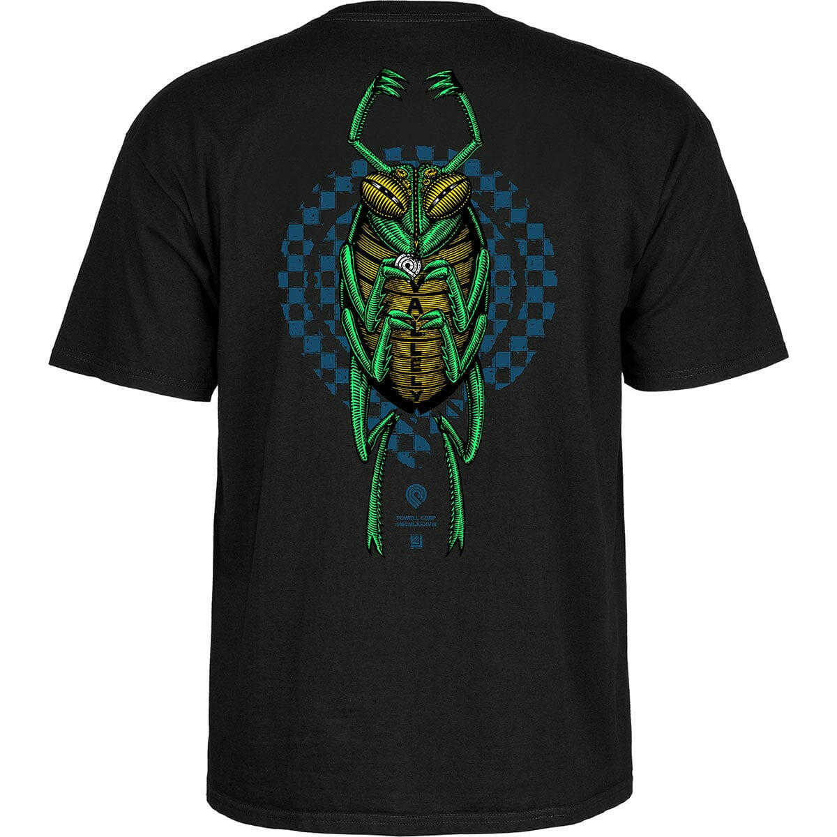Powell Peralta - Mike Vallely Bug Tee Black.