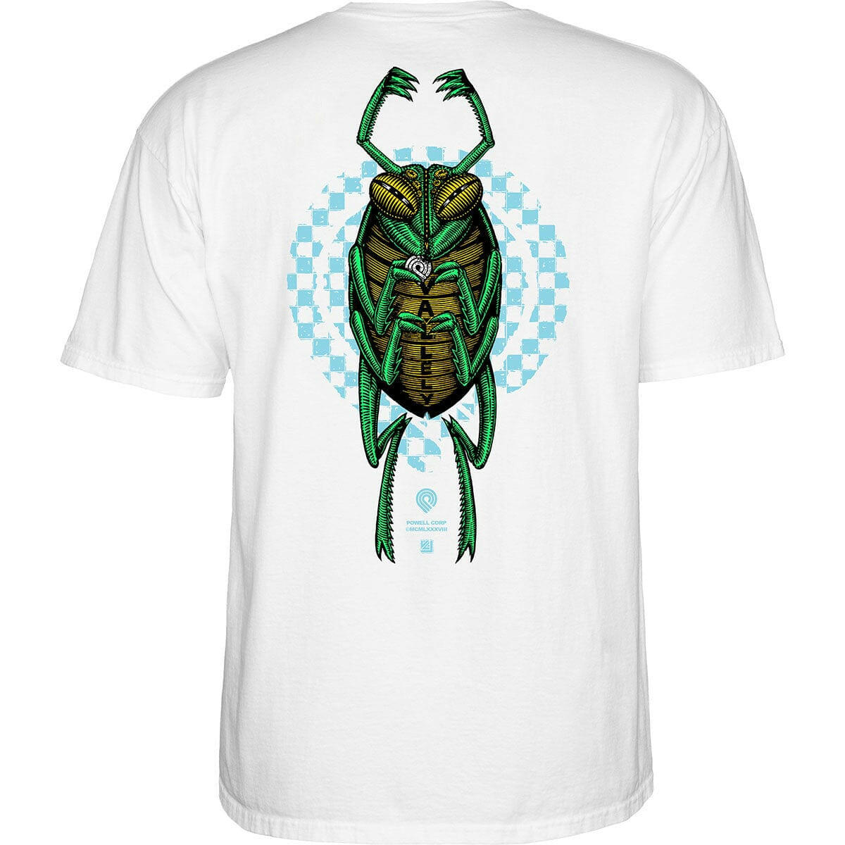 Powell Peralta - Mike Vallely Bug Tee White.