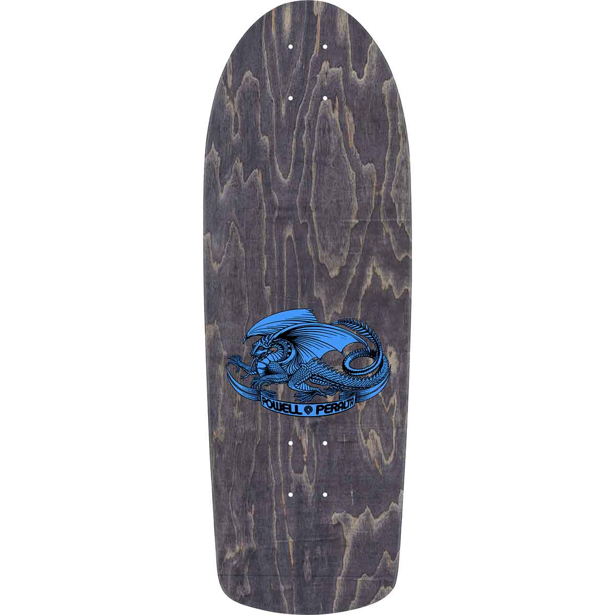 Powell Peralta OG Ripper Silver Foil 10.0 Reissue Skateboard Deck Top