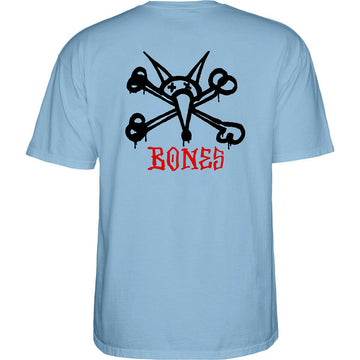 Powell Peralta - Rat Bones Youth Tee Carolina Blue.