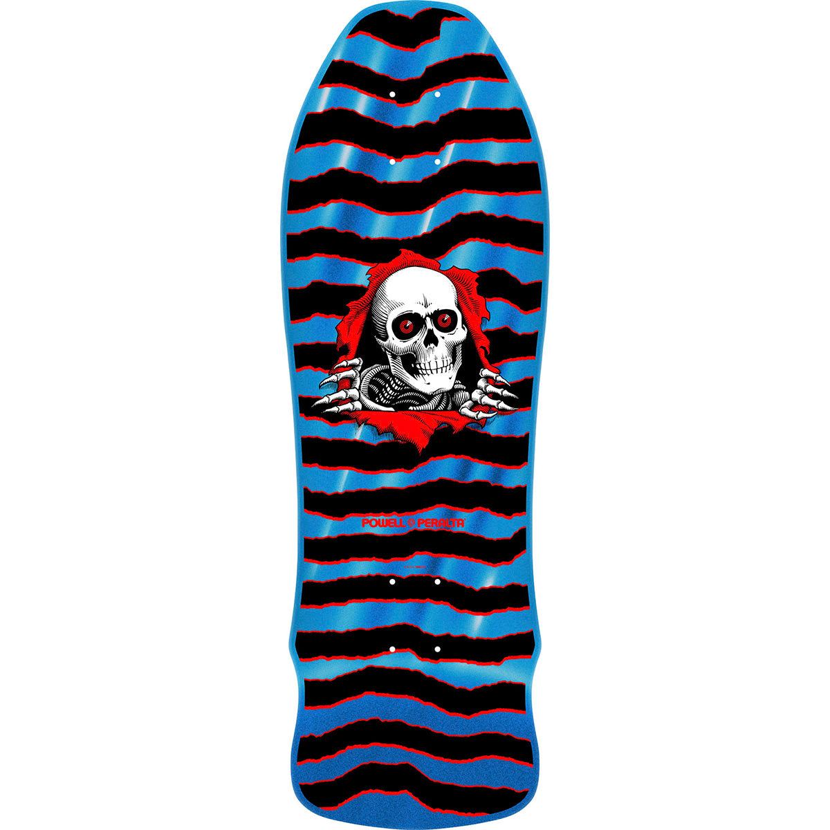 Powell Peralta Ripper Geegah Blue Foil 9.75 Reissue Skateboard Deck