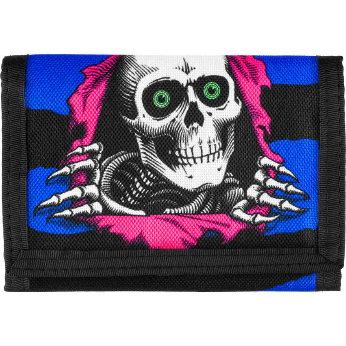 Powell Peralta - Ripper Velcro Wallet Blacklight.
