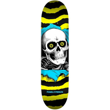 Powell Peralta Ripper Yellow/Blue 7.0 Skateboard Deck