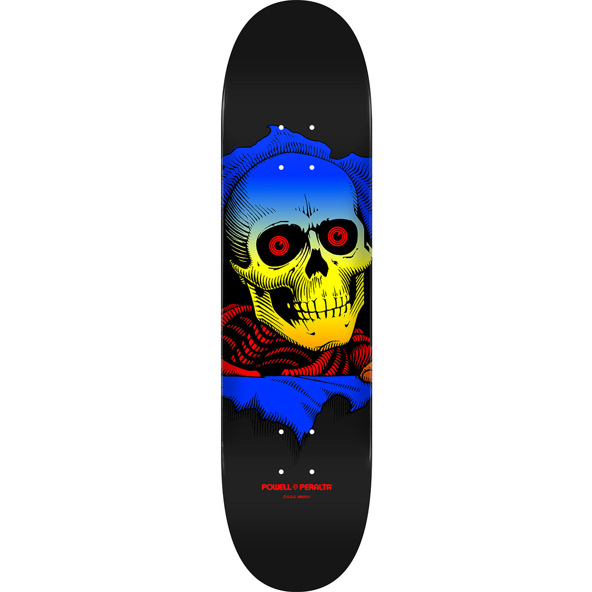 Powell Peralta Ripper Yellow Fade 8.5 Skateboard Deck