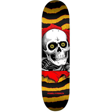 Powell Peralta - Ripper Yellow/Red 7.75 Skateboard Deck.