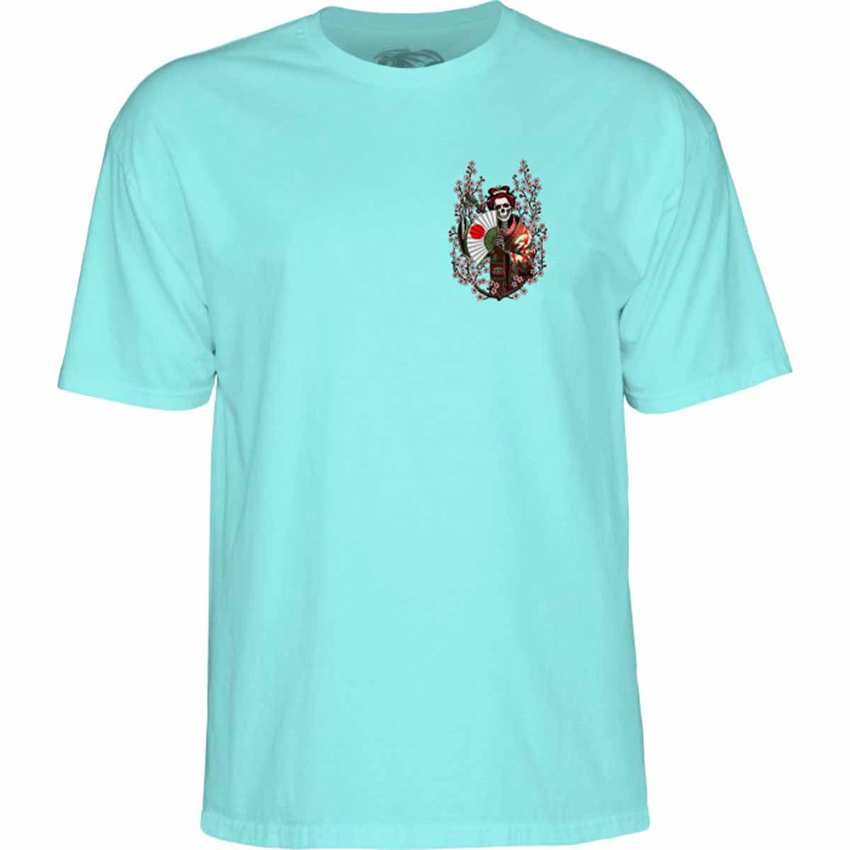 Powell Peralta Sakura Yosozumi Samurai Tee Celadon Front