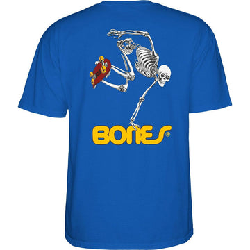 Powell Peralta - Skateboarding Skeleton Youth Tee Royal Blue.