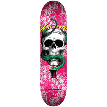 Powell Peralta - Skull & Snake Pink 7.75 Skateboard Deck.