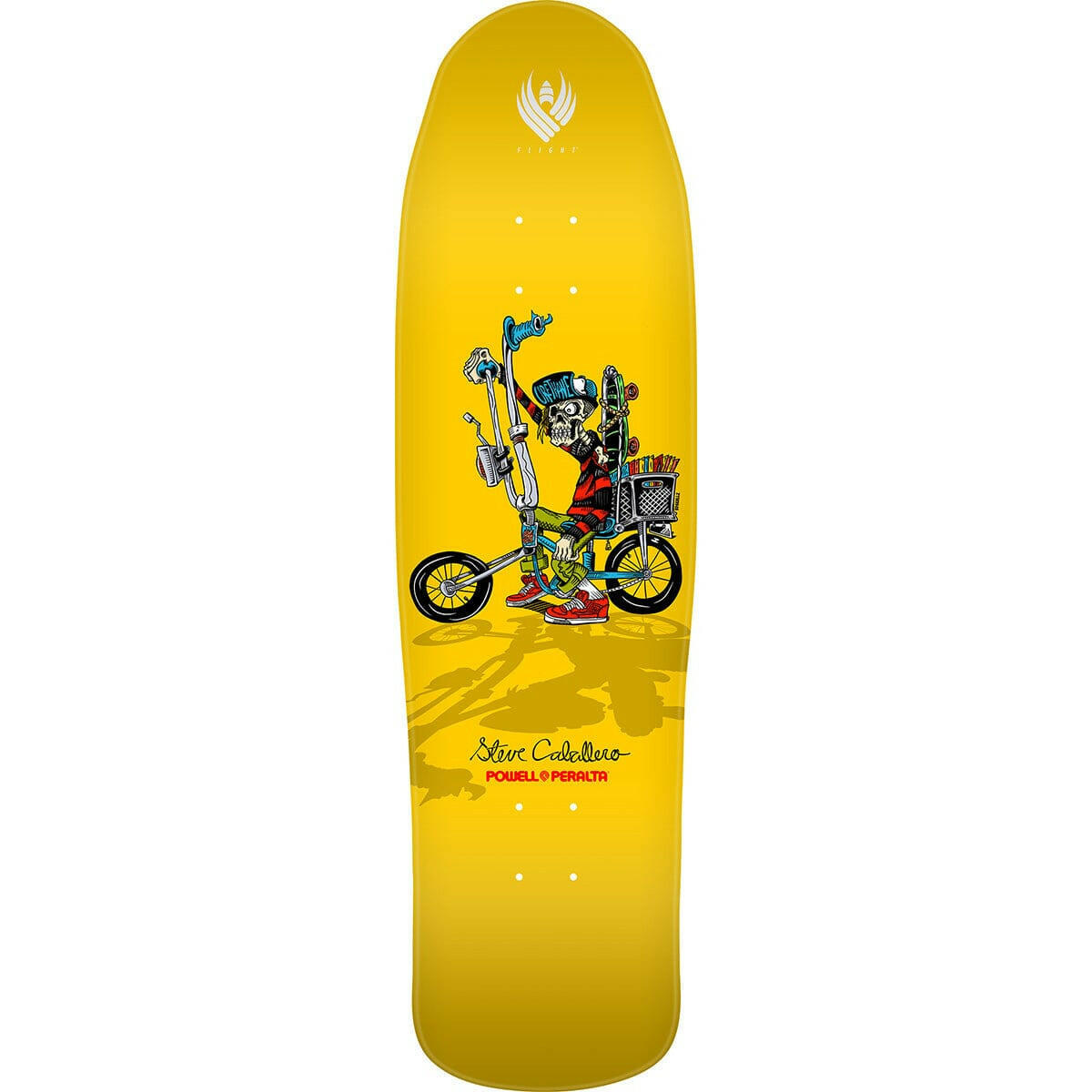 Powell Peralta - Steve Caballero Chopper Bike 216 Flight 8.9 Skateboard Deck.