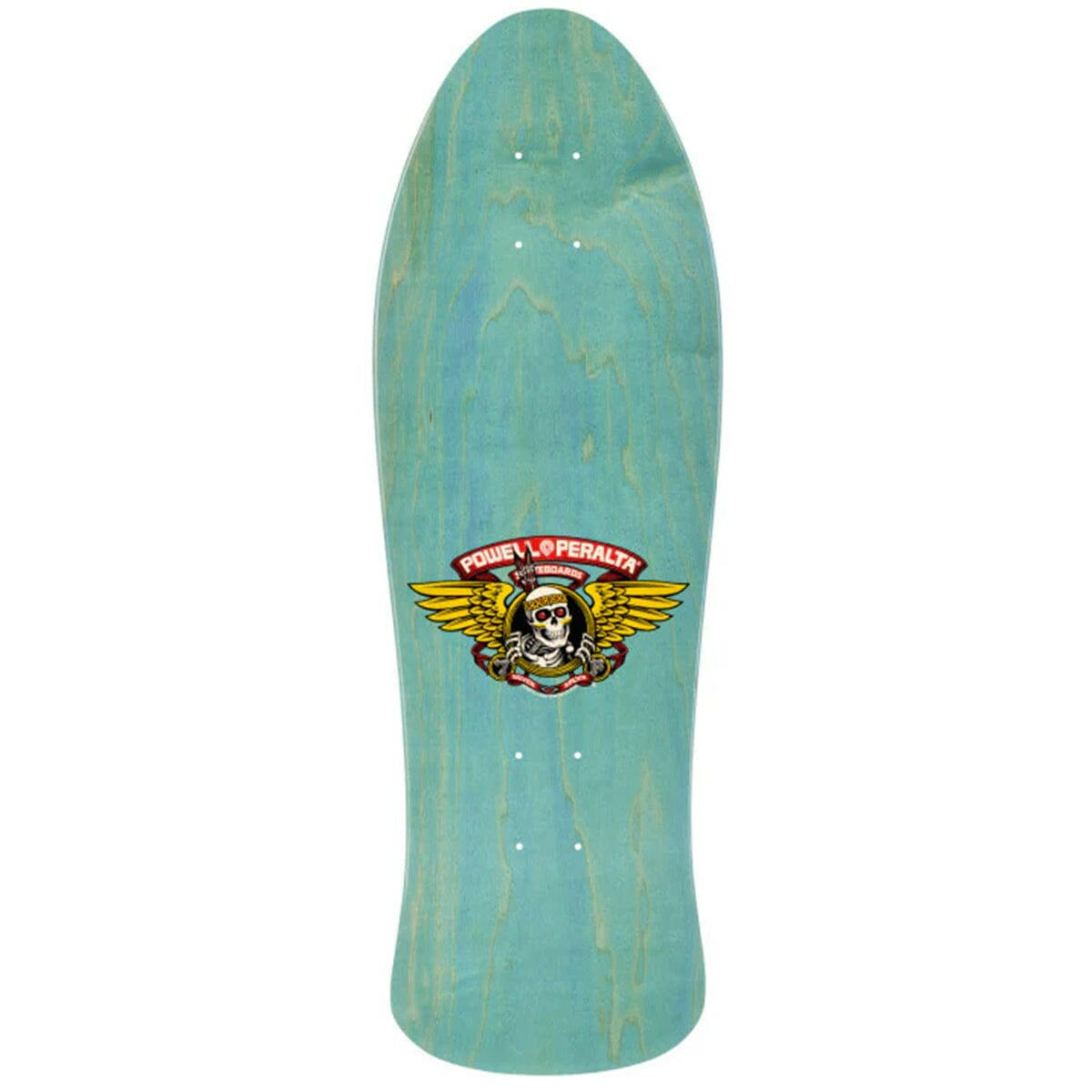 Powell Peralta - Steve Saiz Totem Teal 10.0 Reissue Skateboard Deck.