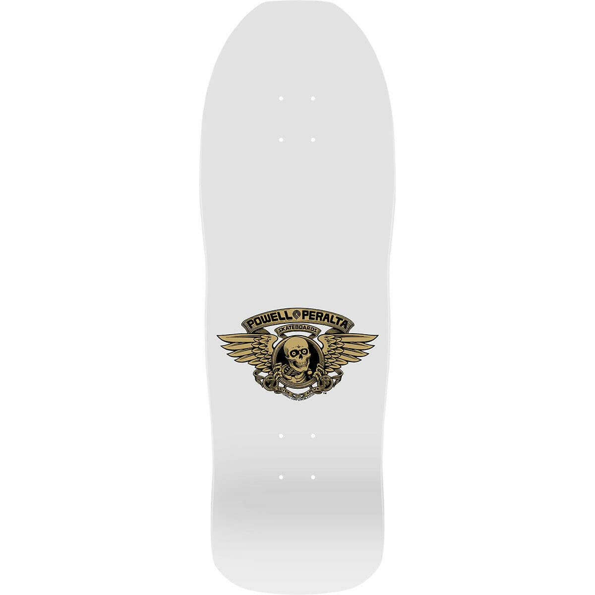 Powell Peralta - Mike Vallely Bug White 10.0 Reissue Skateboard Deck.