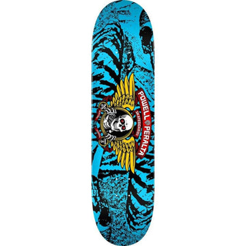 Powell Peralta Winged Ripper Black/Light Blue 7.0 Skateboard Deck