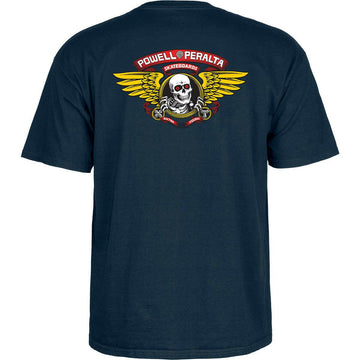 Powell Peralta - Winged Ripper Tee Navy.