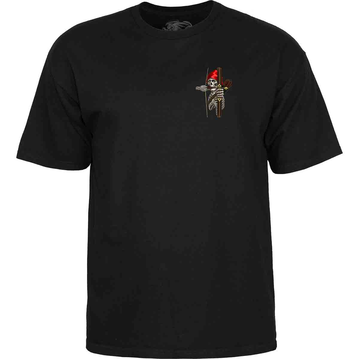 Powell Peralta Zach Doelling Archer Tee Black Front