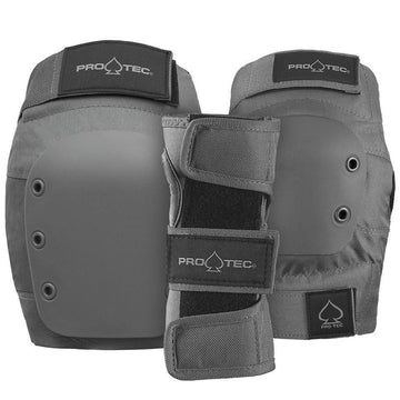 Pro Tec Street 3 Pack Pad Set Grey