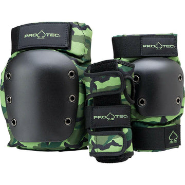 Pro Tec - Street Junior 3 Pack Pad Set Camo.