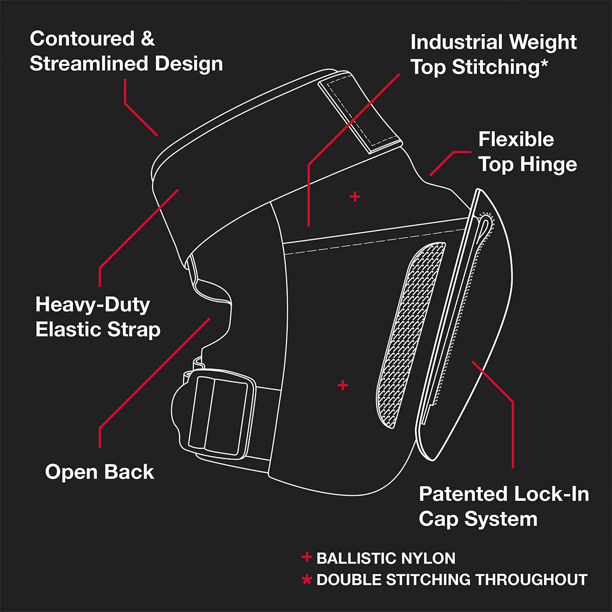 Pro Tec Vert Knee Pads Black.