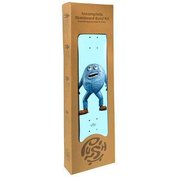 Push - Denim Dan Incomplete 8.0 Complete Skateboard.