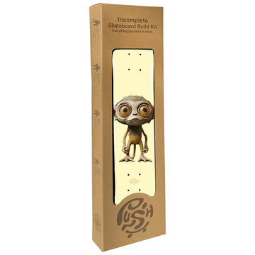 Push - Lil Chimp Incomplete 7.25 Complete Skateboard.