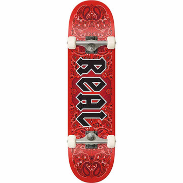 Real Bandana Red 7.75 Complete Skateboard
