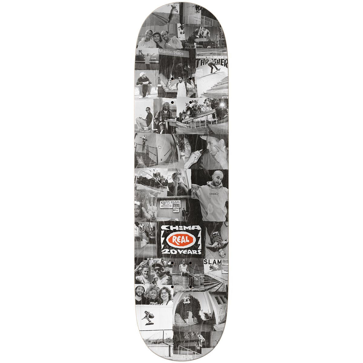 Real Chima Ferguson 20 Years 8.25 Skateboard Deck Top