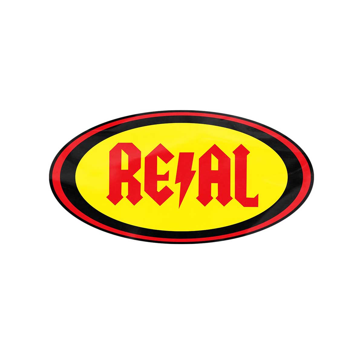 Real Deeds 7" Sticker