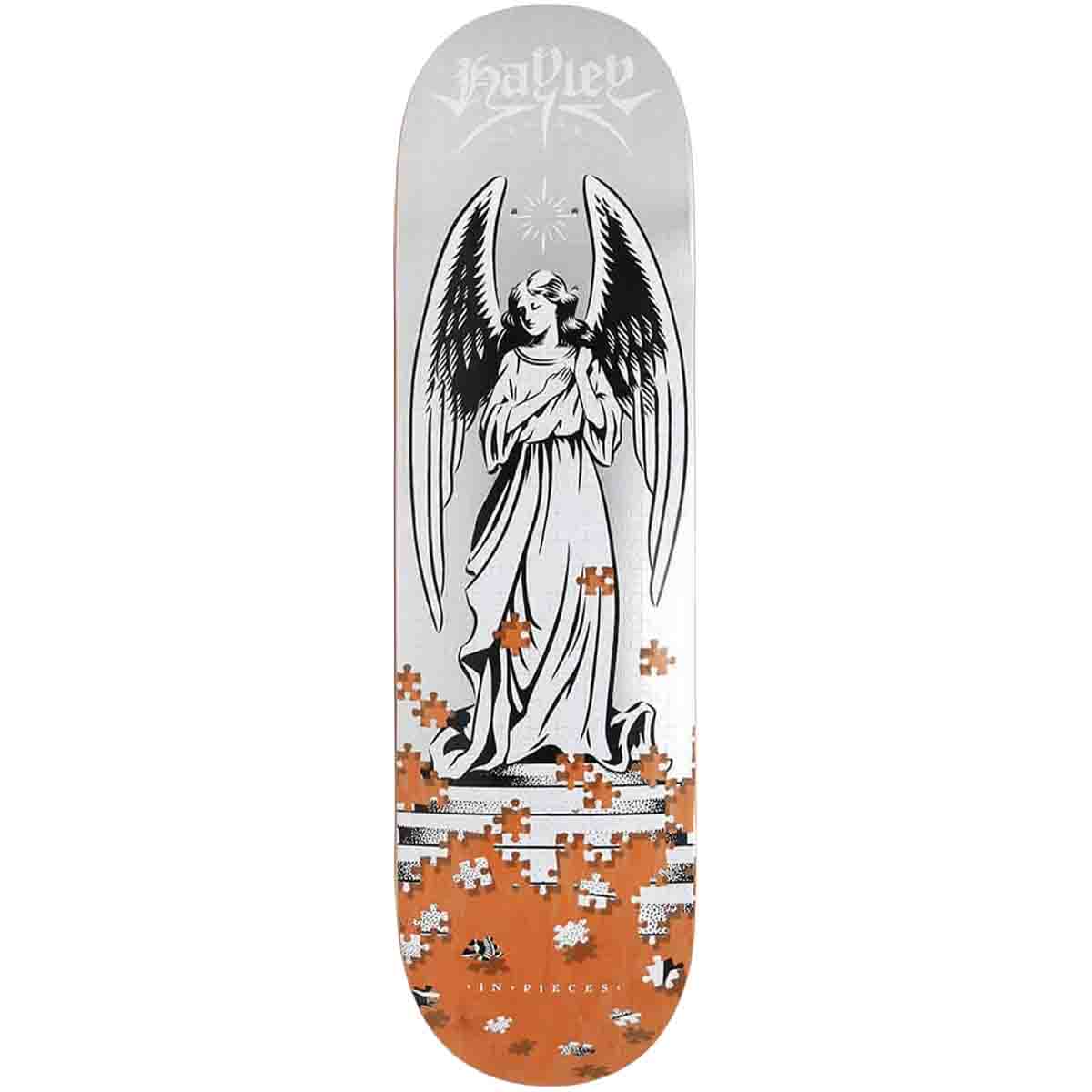 Real Hayley Wilson In Pieces Orange 8.25 Skateboard Deck