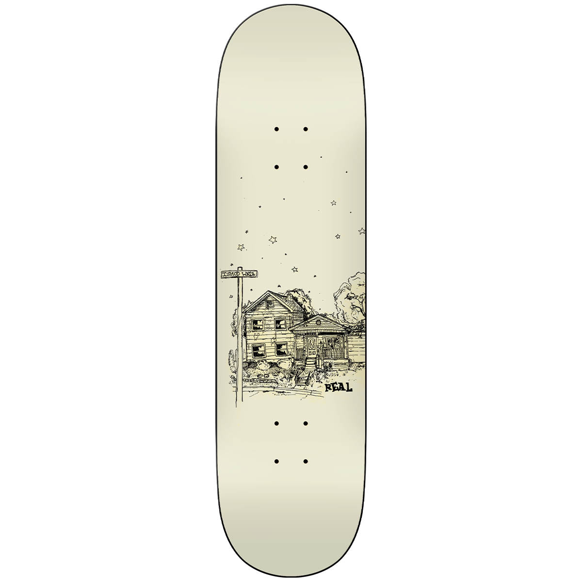 Real Ishod Wair Home Twin 8.25 Skateboard Deck