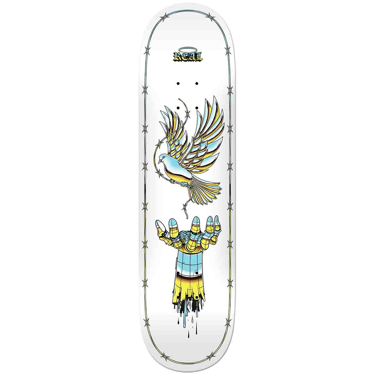 Real Sytnthetic Peace 8.25 Skateboard Deck