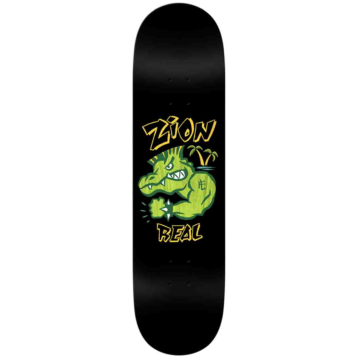 Real Zion Wright Bad Gator 8.5 Skateboard Deck