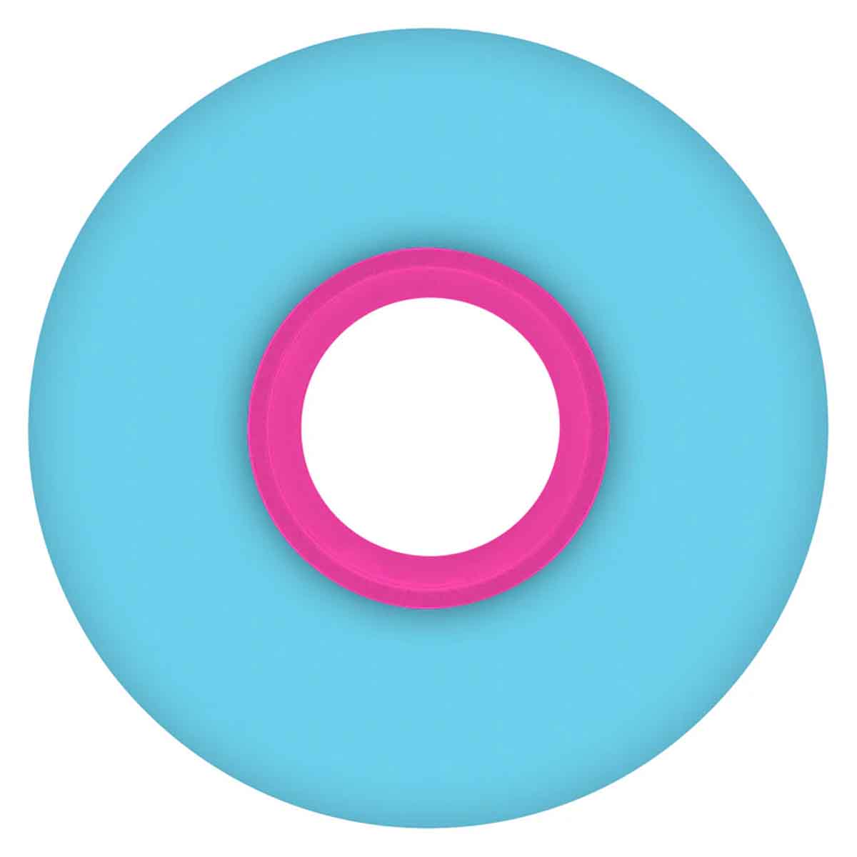 Ricta Clouds Blue/Pink 54MM 92A Skateboard Wheels Side