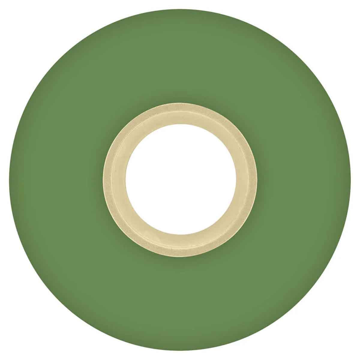 Ricta Clouds Green/Natural 54MM 86A Skateboard Wheels Side