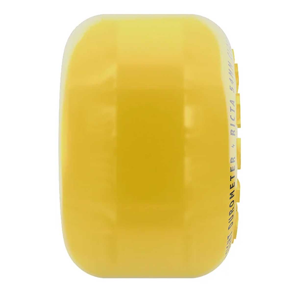Ricta Clouds Yellow./Black 54MM 78A Skateboard Wheels Front