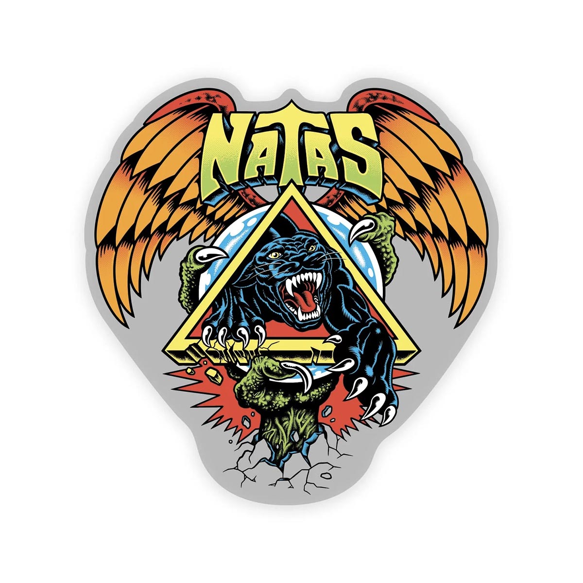 Santa Cruz Natas SC Panther 4.5" Sticker
