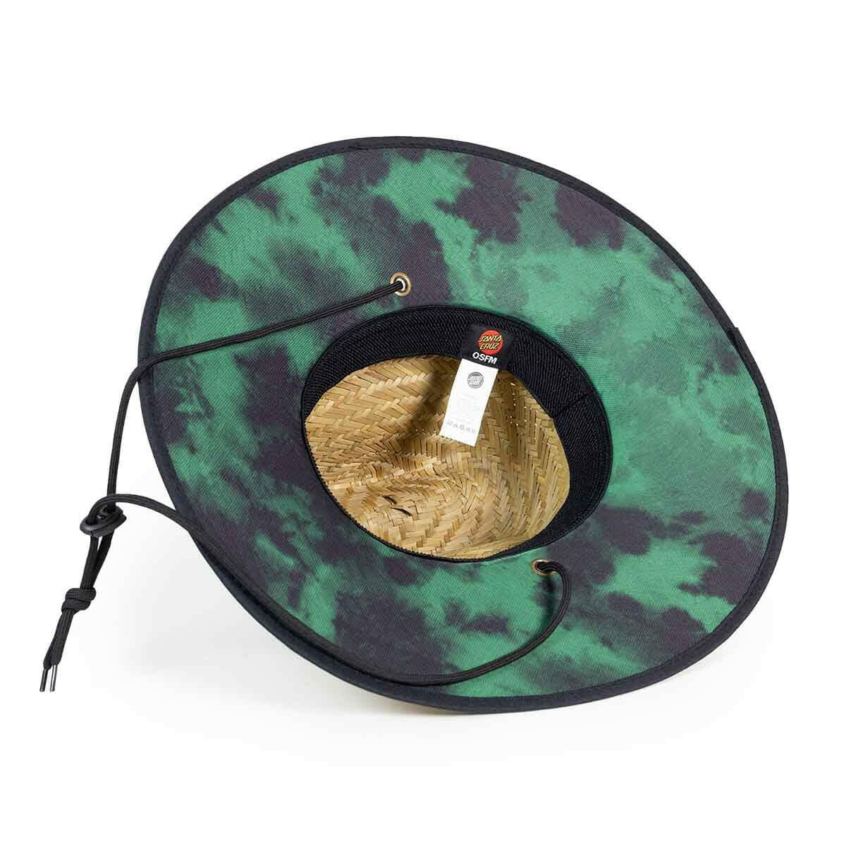 Santa Cruz - Beware Dot Youth Straw Hat.