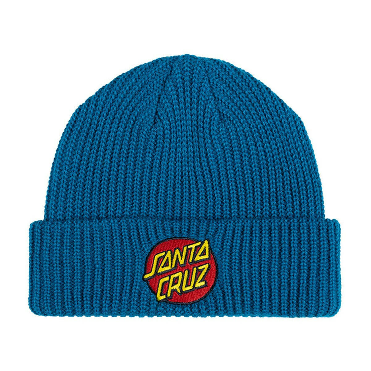 Santa Cruz - Classic Dot Patch Youth Beanie Teal.