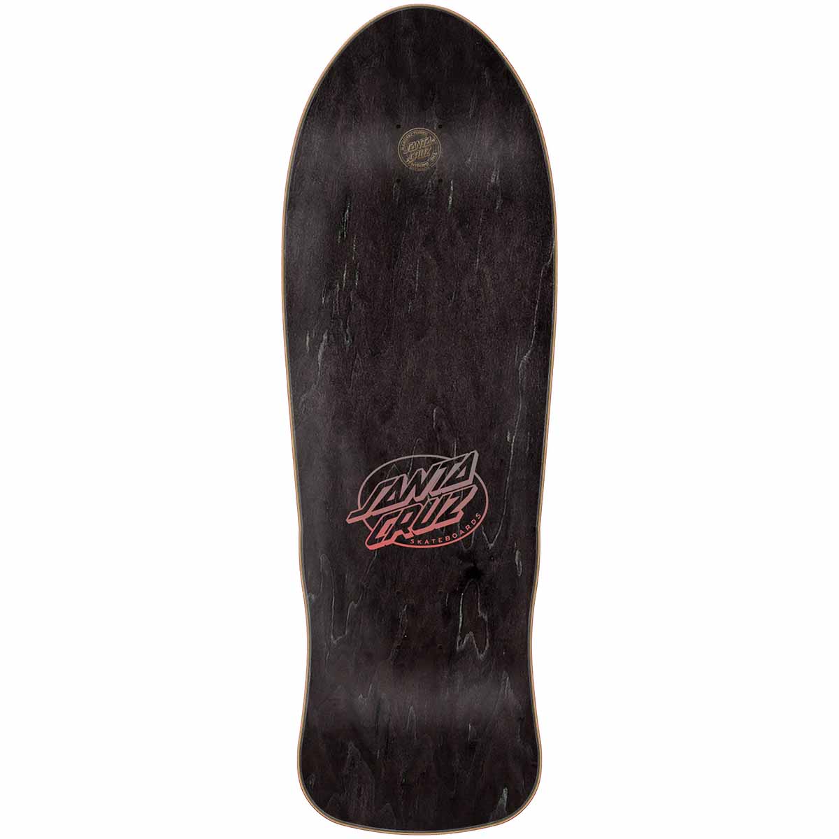 Santa Cruz Corey O'Brien Reaper Silver 9.85 Reissue Skateboard Deck Top