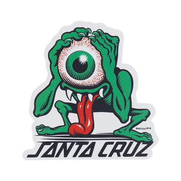 Santa Cruz Eyegore Strip Sticker