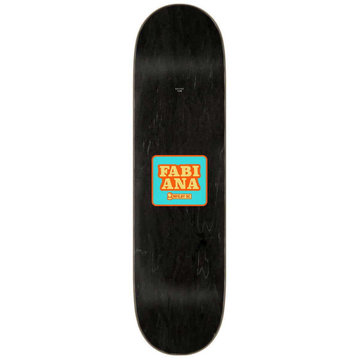 Santa Cruz - Fabiana Delfino Switchblade Comb 8.25 Skateboard Deck.