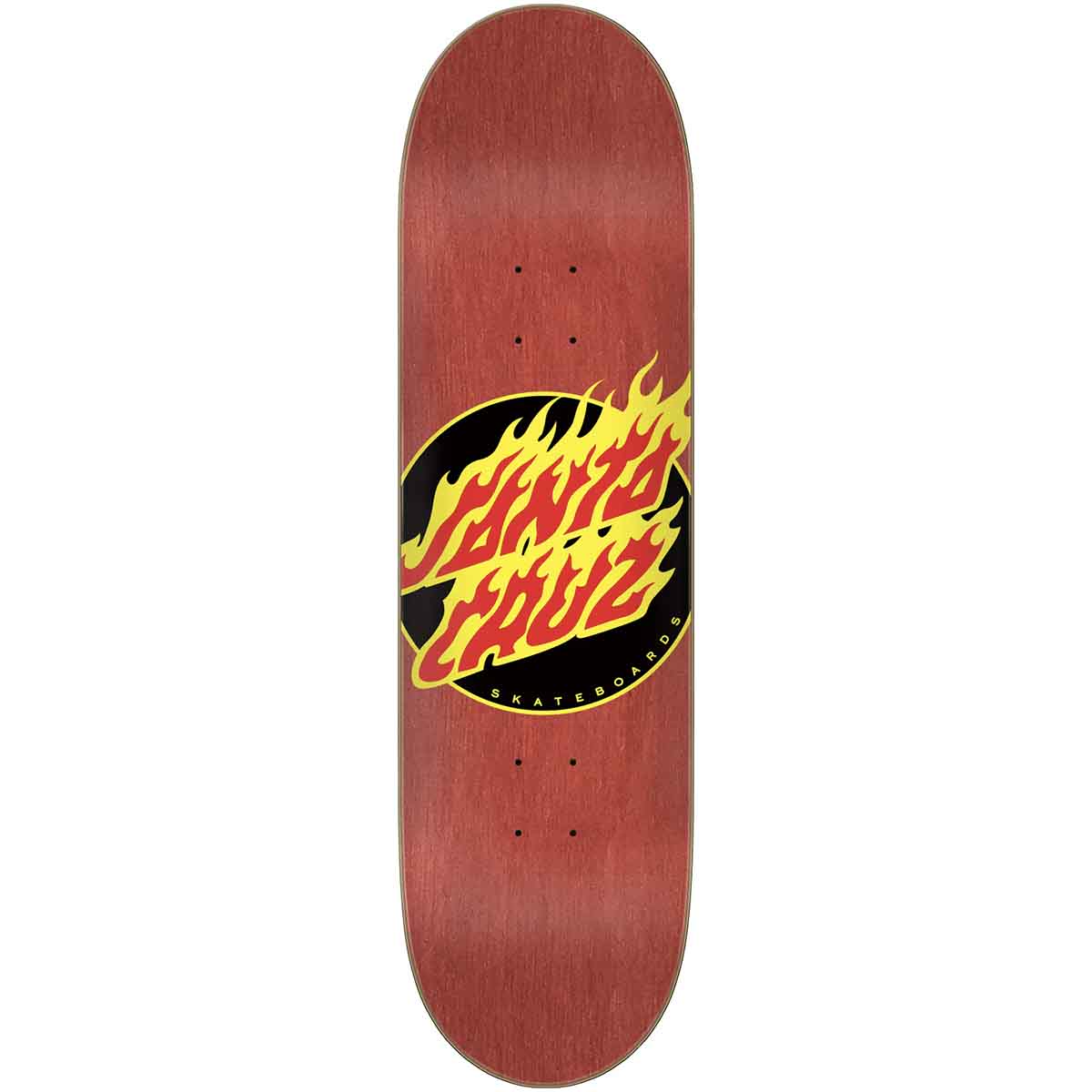 Santa Cruz Flame Dot 7.25 Skateboard Deck