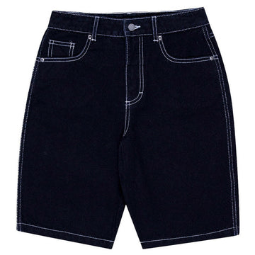 Santa Cruz - Global Flame Strip Youth Shorts Black.