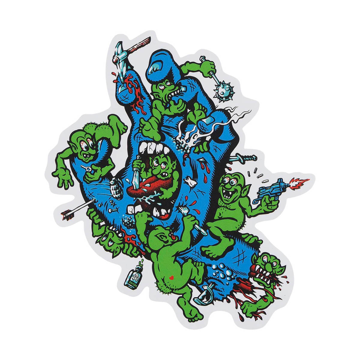 Santa Cruz Gremlin Patrol Sticker