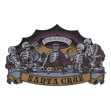 Santa Cruz Guzman Dead Diners Sticker