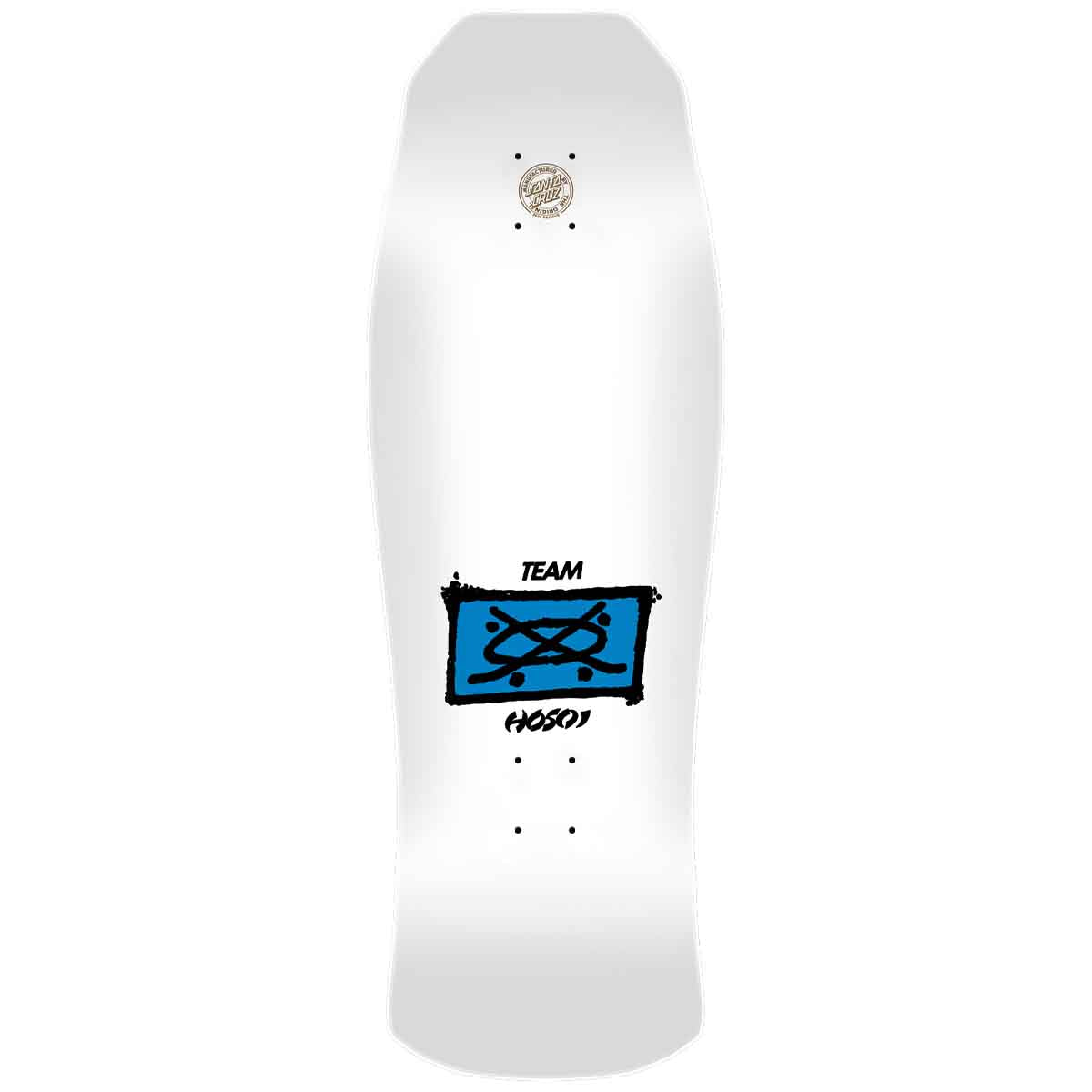 Santa Cruz Hosoi Collage 10.0 Reissue Skateboard Deck Top