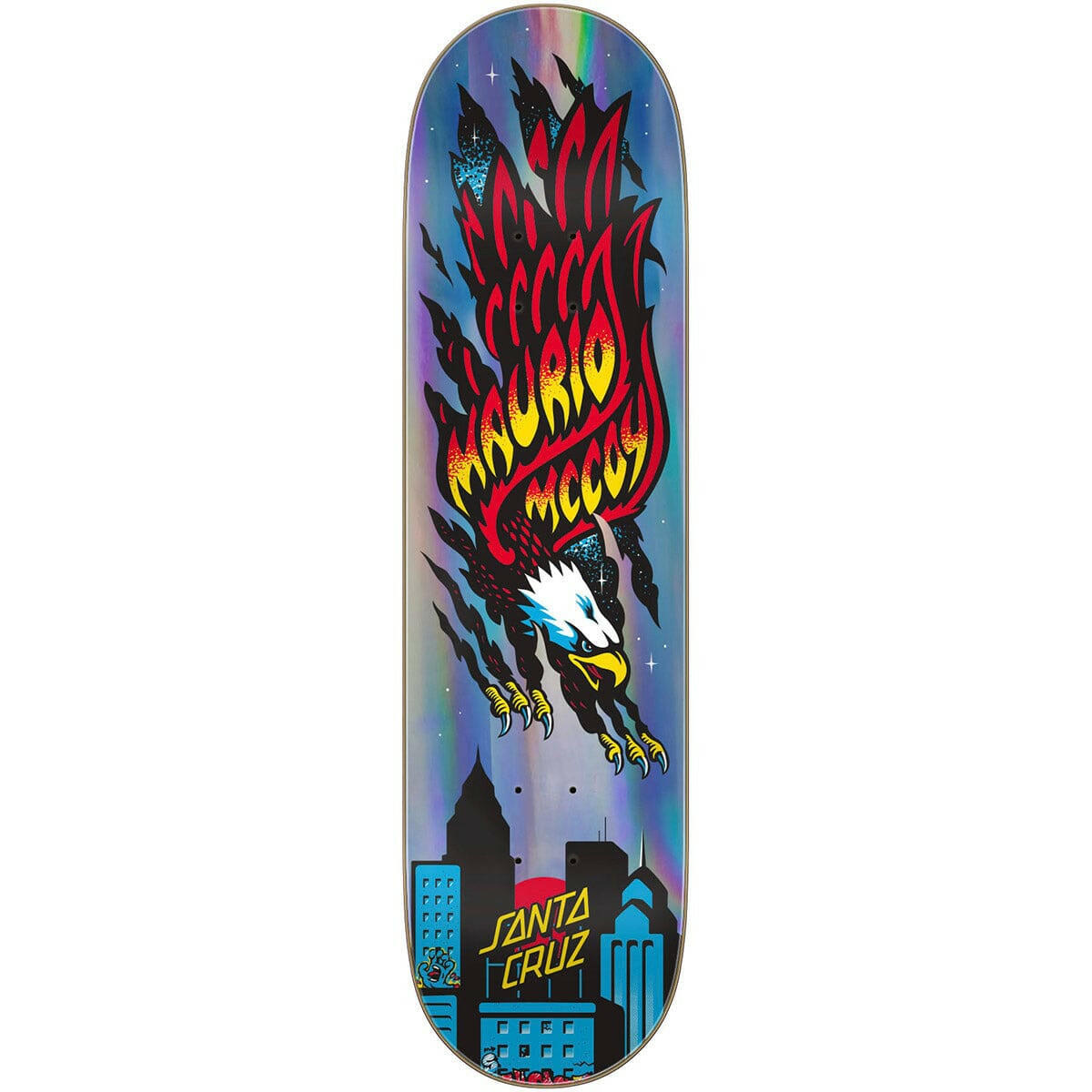 Santa Cruz - Maurio McCoy Ripping Eagle VX Twin 8.25 Skateboard Deck.