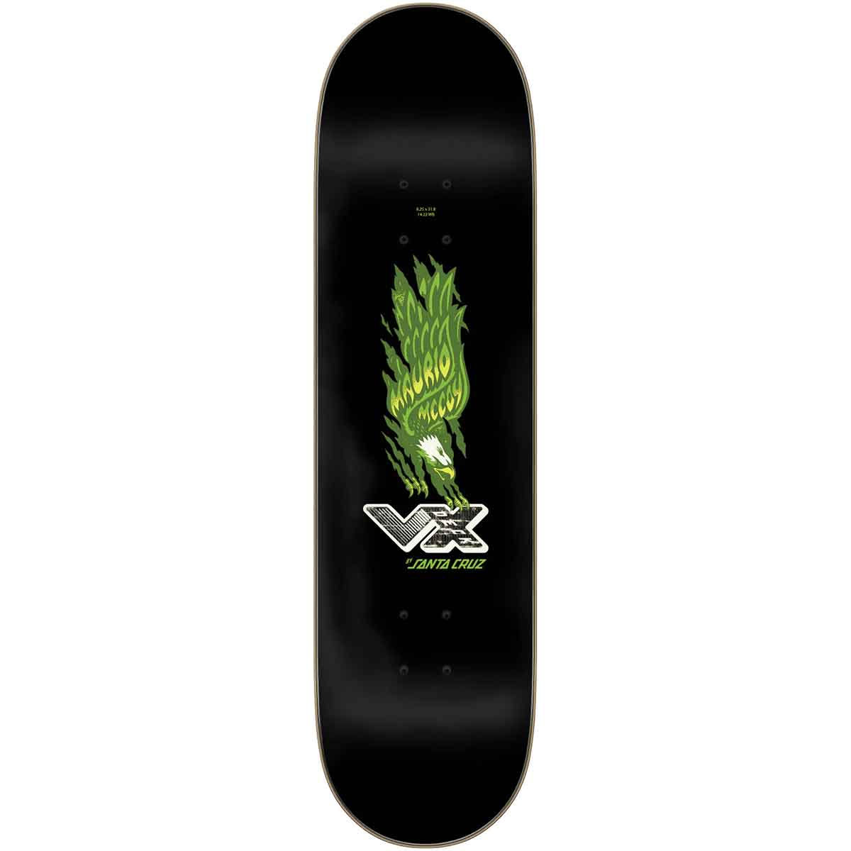 Santa Cruz Maurio McCoy Ripping Eagle VX Twin 8.25 Skateboard Deck Top