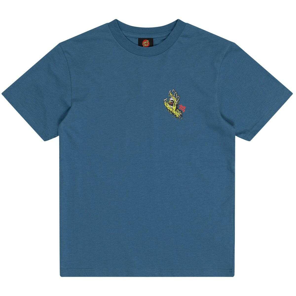 Santa Cruz - Melting Hand Youth Tee Vintage Blue.